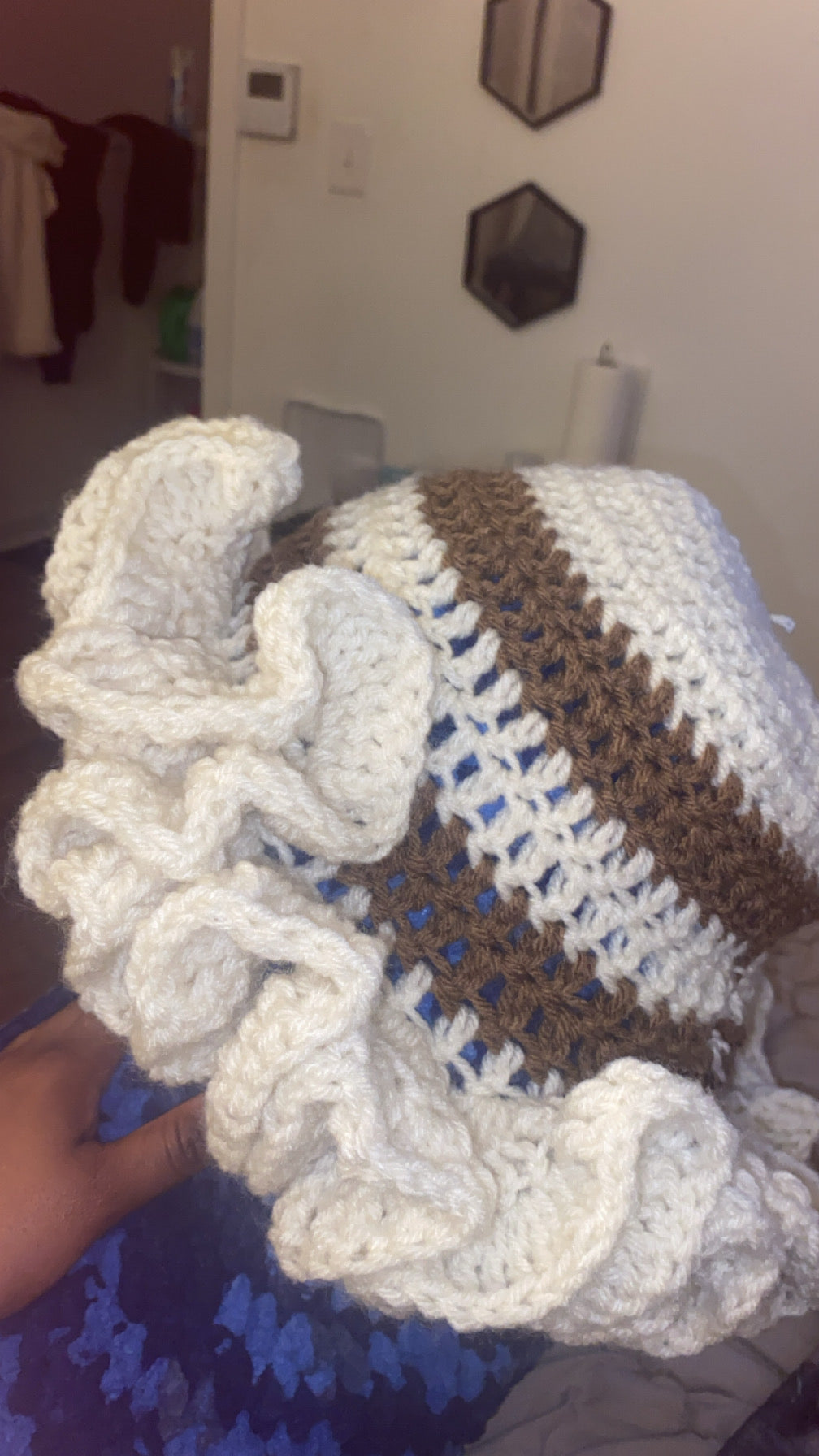 Knitting merch.